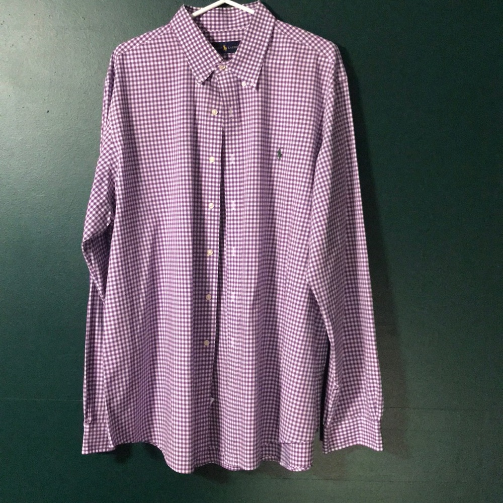 Ralph Lauren Checkered Button Down Shirt